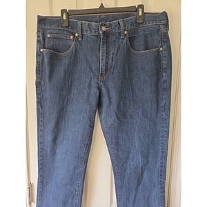 Brooks Brothers Mens Jeans Slim Fit 38x30 Stretch Comfort Medium Wash Preppy